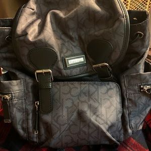 *SOLD* Calvin Klein Belfast Nylon Buckle Backpack
